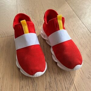 Sonic The Hedgehog Slip On Sneakers